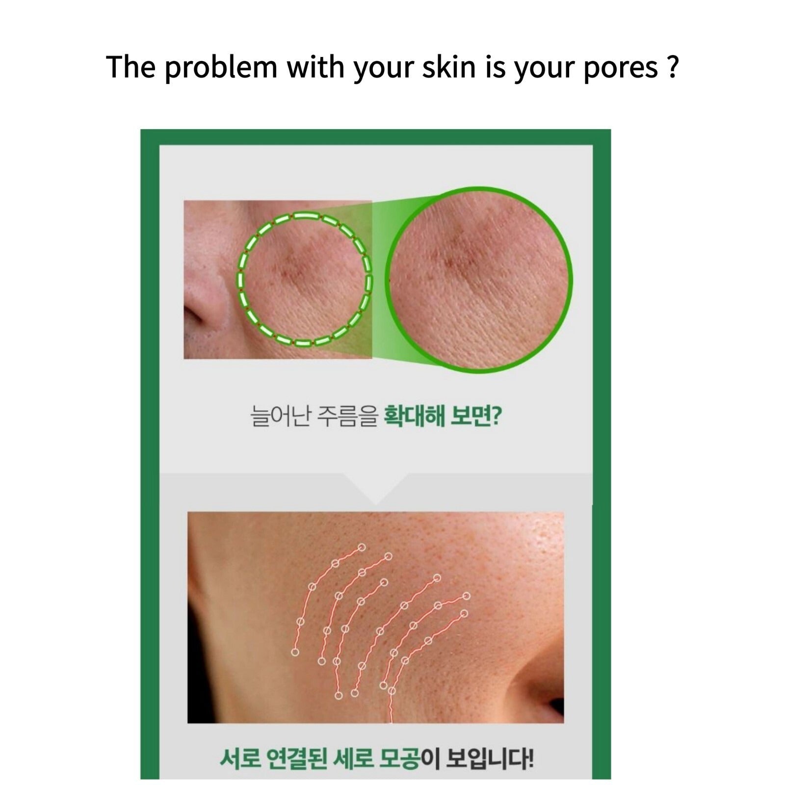 SUNGBOON EDITOR Green Tomato NMN Pore Lifting Ampoule 40ml Double Pack