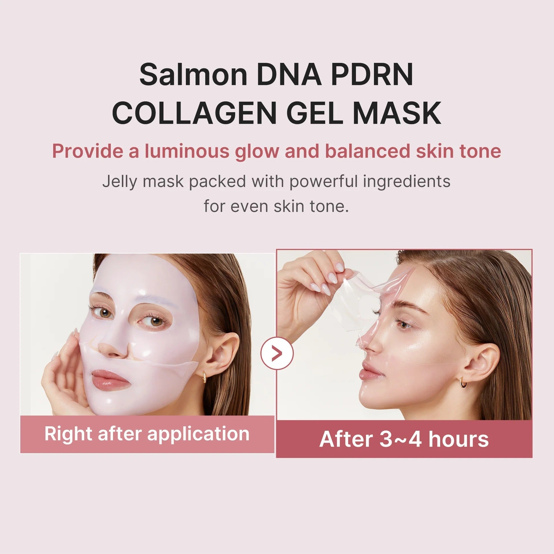 MEDICUBE PDRN Pink Collagen Gel Mask – Hydrating & Firming Sheet Mask