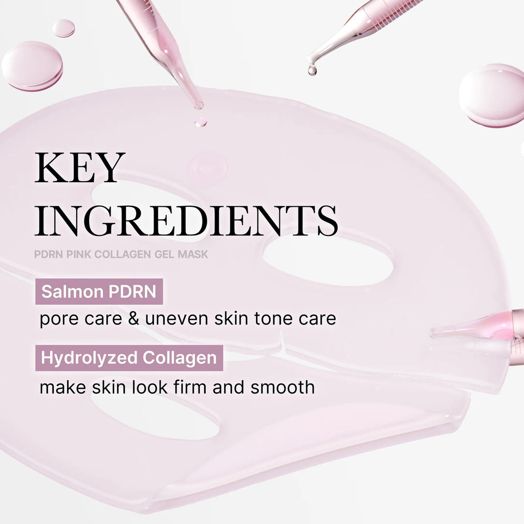 MEDICUBE PDRN Pink Collagen Gel Mask – Hydrating & Firming Sheet Mask
