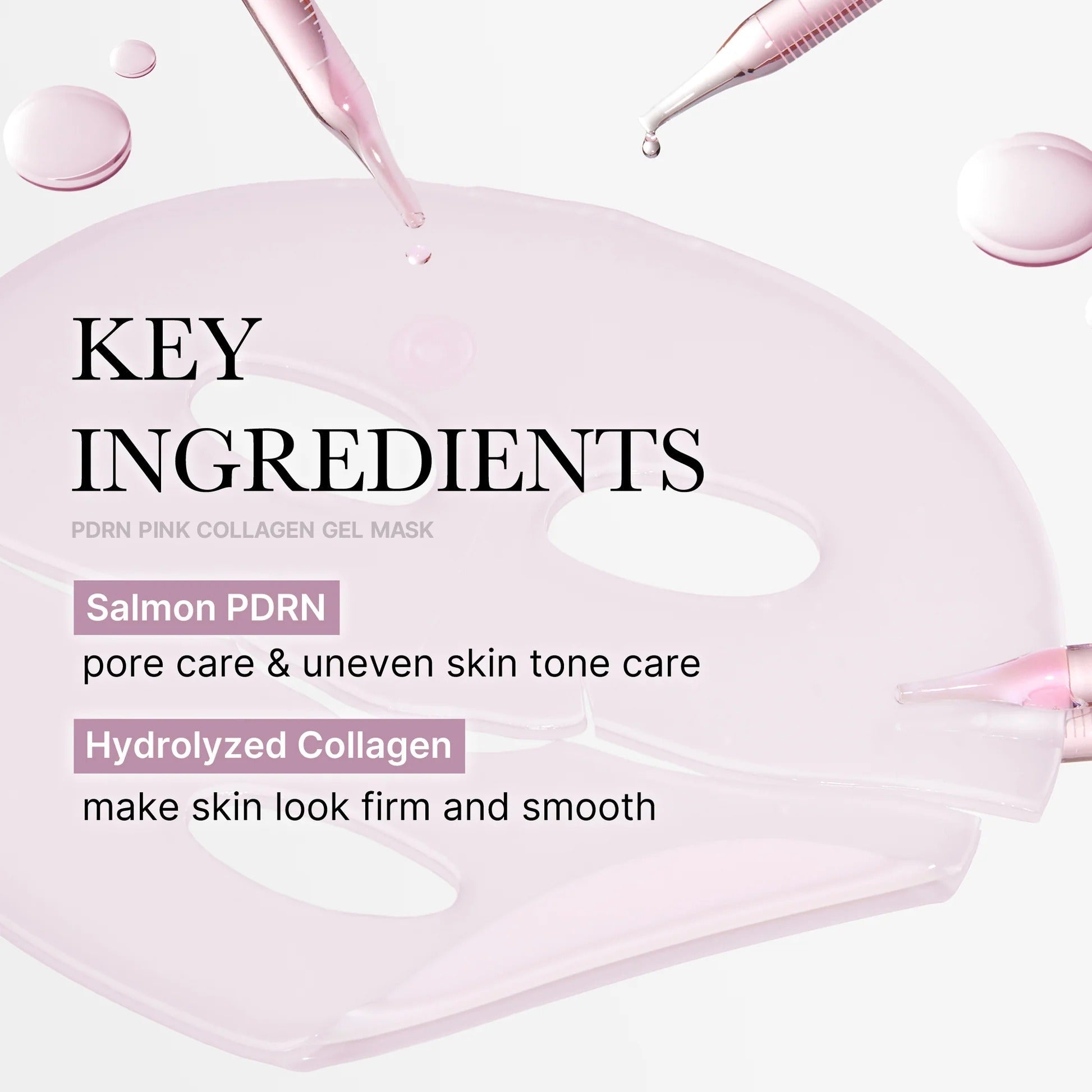 MEDICUBE PDRN Pink Collagen Gel Mask – Hydrating & Firming Sheet Mask