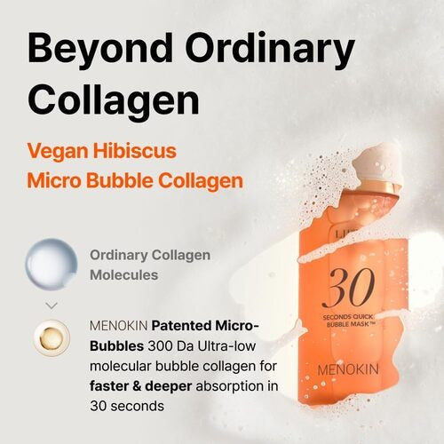 MENOKIN 30 Seconds Quick Bubble Mask 5 Types – Multi-Action Oxygen Foaming Mask