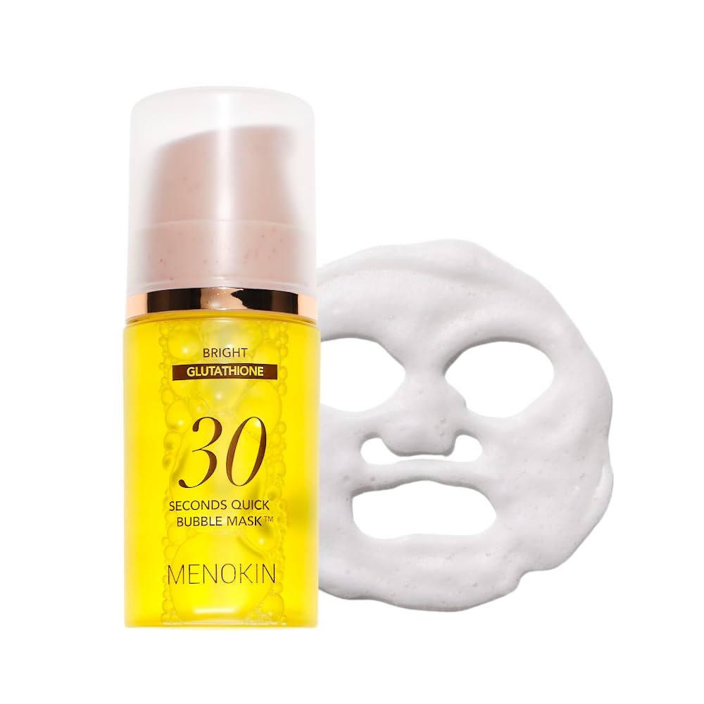 MENOKIN 30 Seconds Quick Bubble Mask 5 Types – Multi-Action Oxygen Foaming Mask