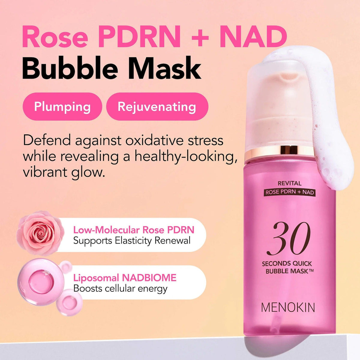 MENOKIN 30 Seconds Quick Bubble Mask