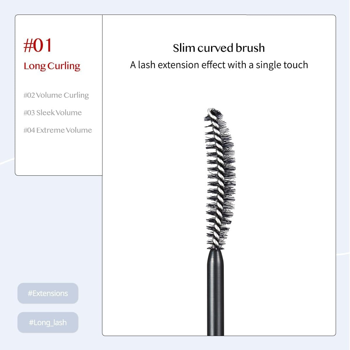CLIO – Kill Lash Superproof Mascara 01 Long Curling