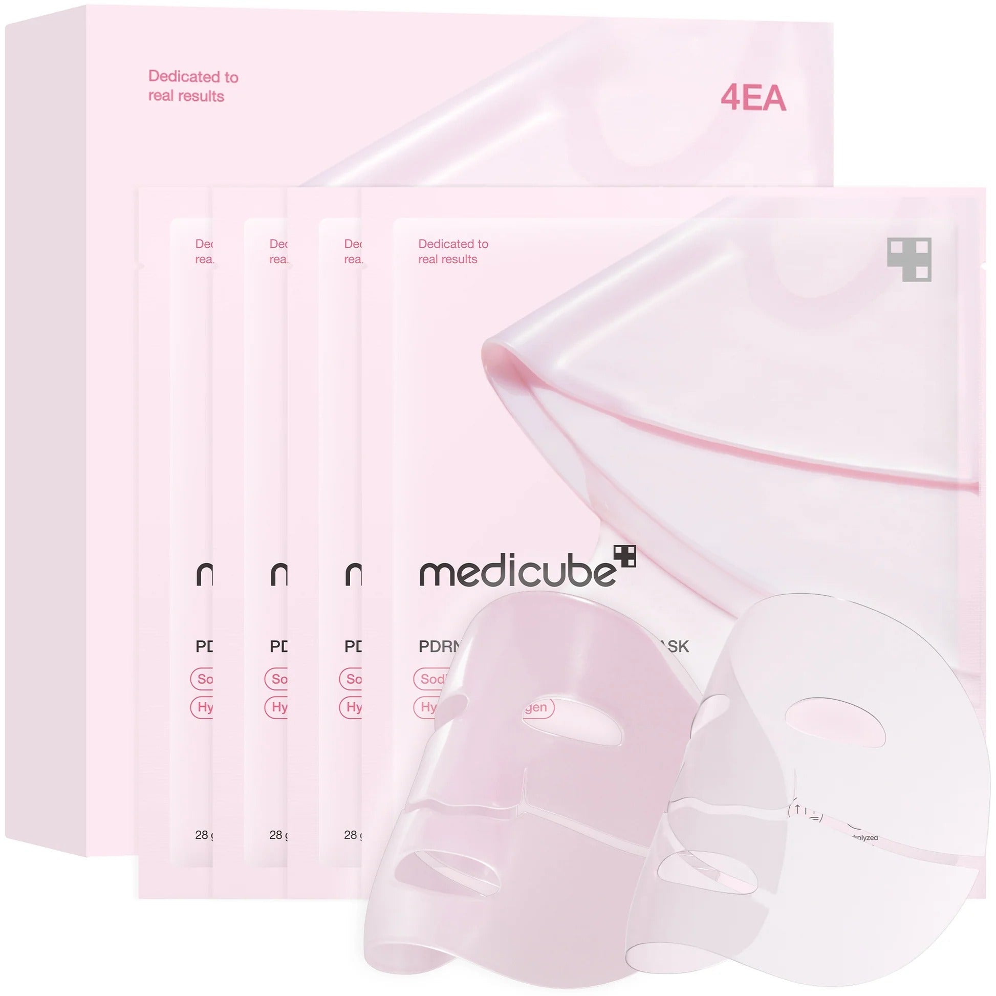 MEDICUBE PDRN Pink Collagen Gel Mask – Hydrating & Firming Sheet Mask