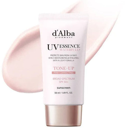 d'Alba Waterfull Pink Correcting Tone-Up Sunscreen SPF50+ PA++++