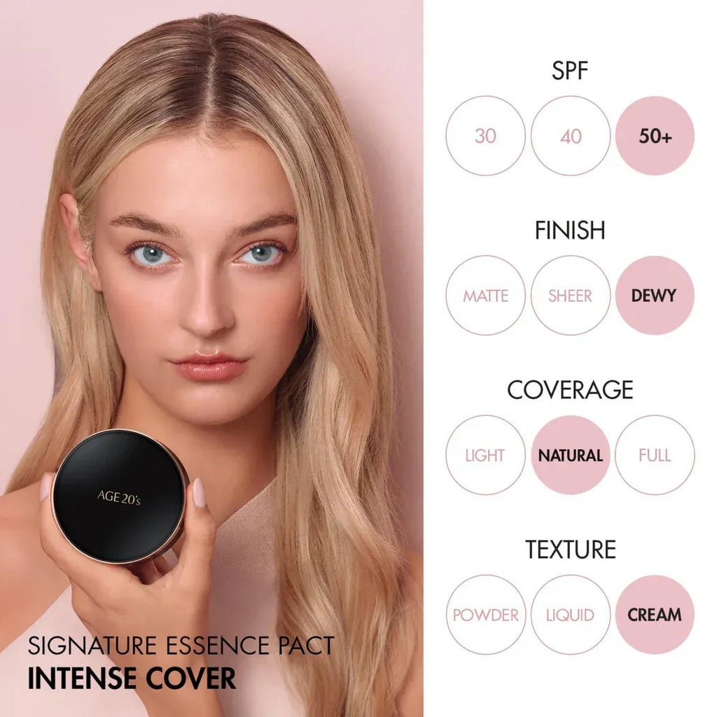 AGE 20'S Signature Essence Cover Pact Intense Cushion Foundation