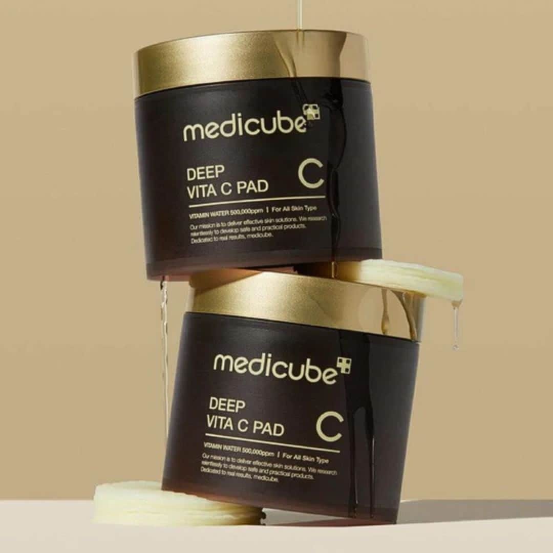 Medicube Deep Vita C Pad (70pcs) – Brightening & Exfoliating Skincare Pads