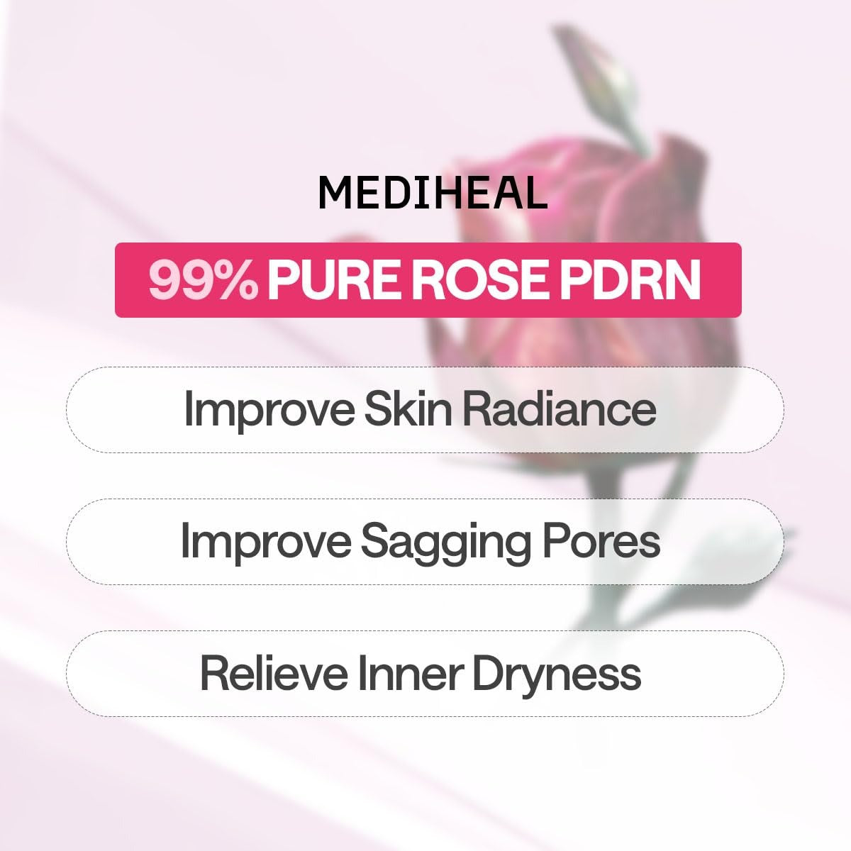 Mediheal Rose PDRN Face Essential Mask