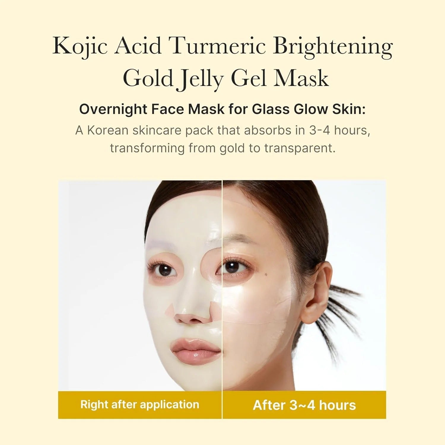 MEDICUBE Kojic Acid Turmeric Brightening Gel Mask – Radiance-Boosting Sheet Mask
