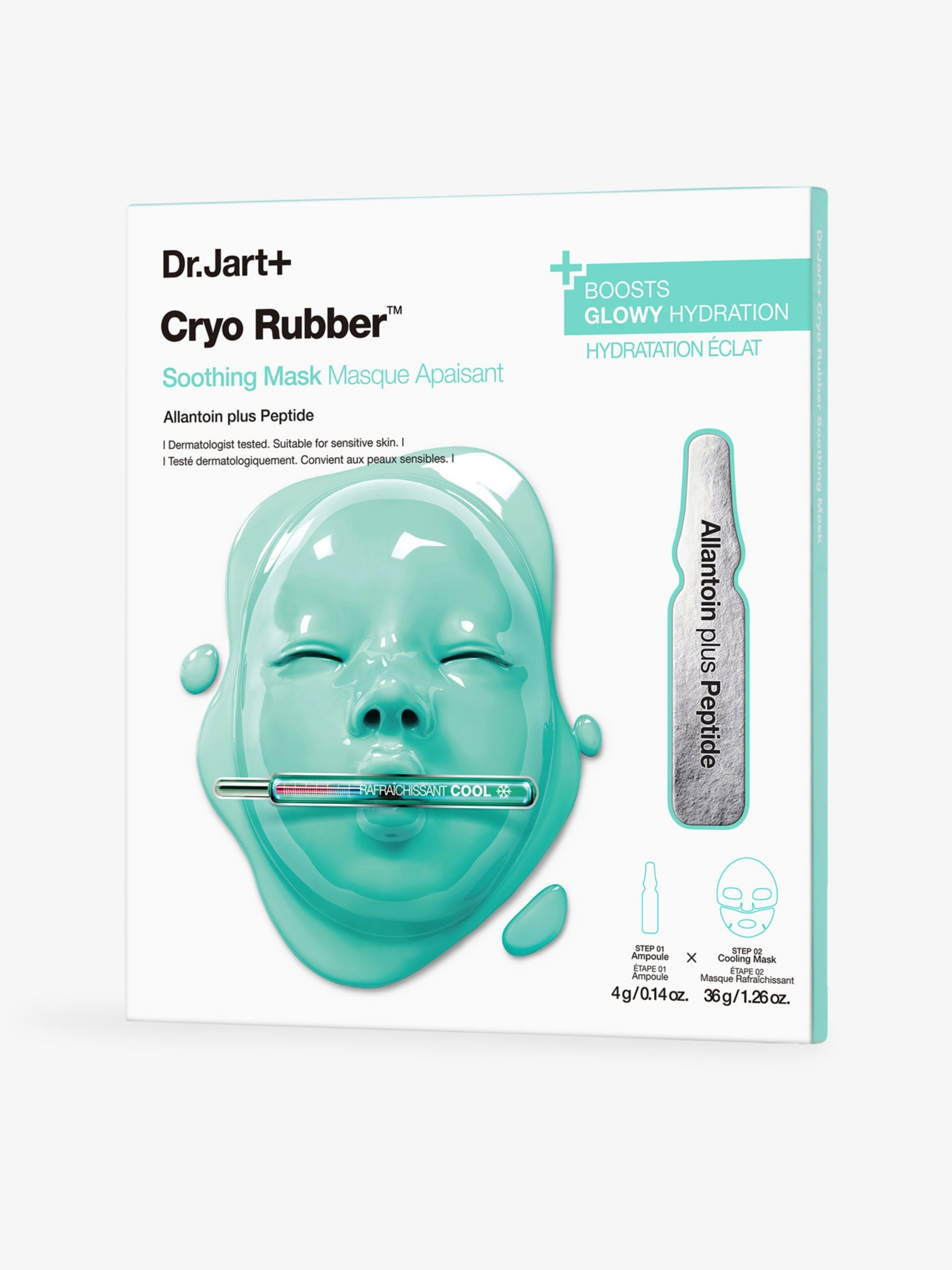 Dr.Jart+ Cryo Rubber with Soothing Allantoin – Cooling Rubber Sheet Mask
