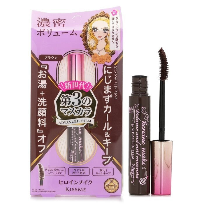 KISS ME Heroine Make Volume And Curl Waterproof Mascara Advanced Film