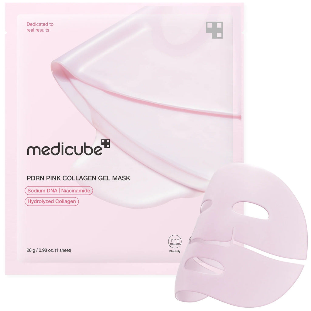 MEDICUBE PDRN Pink Collagen Gel Mask – Hydrating & Firming Sheet Mask