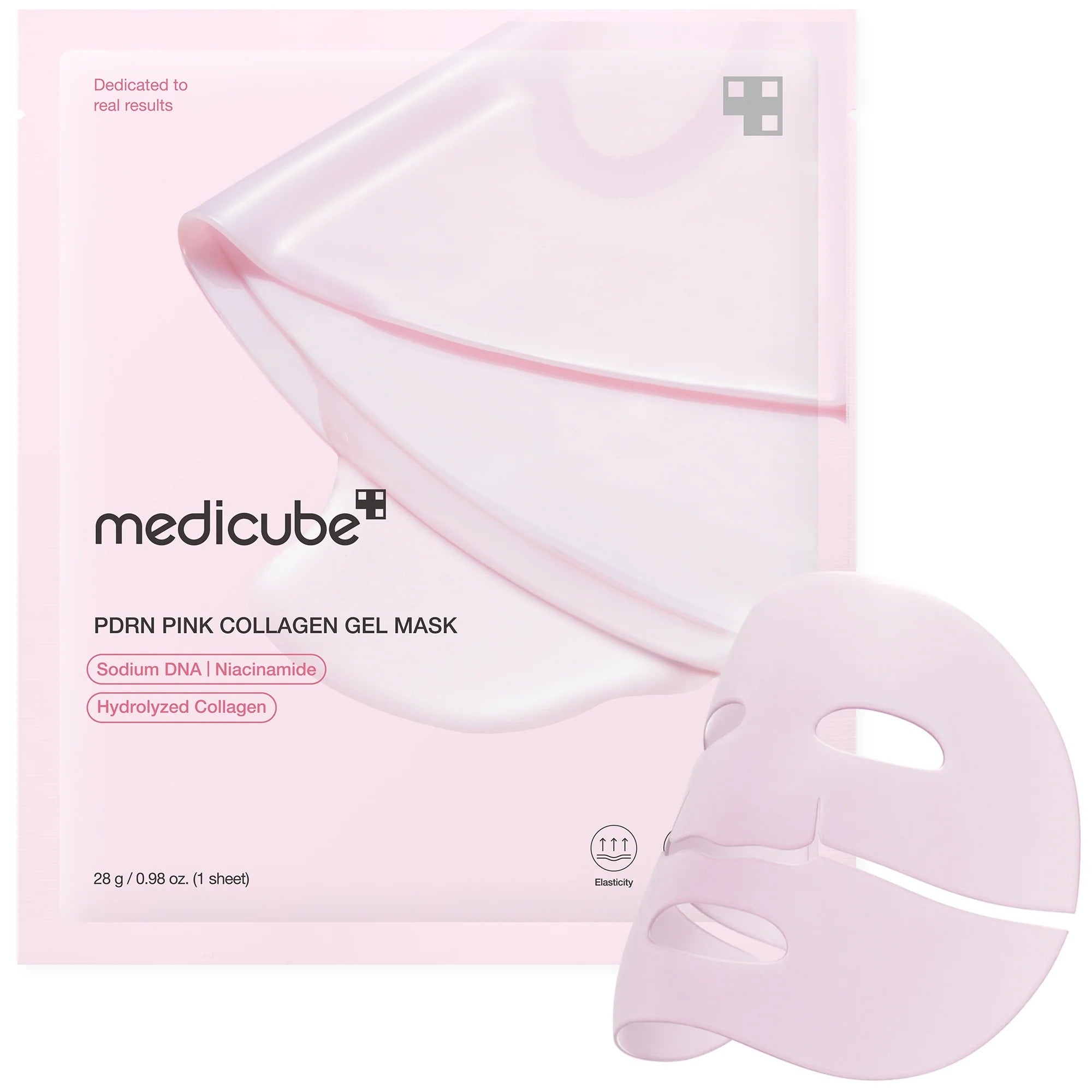 MEDICUBE PDRN Pink Collagen Gel Mask – Hydrating & Firming Sheet Mask