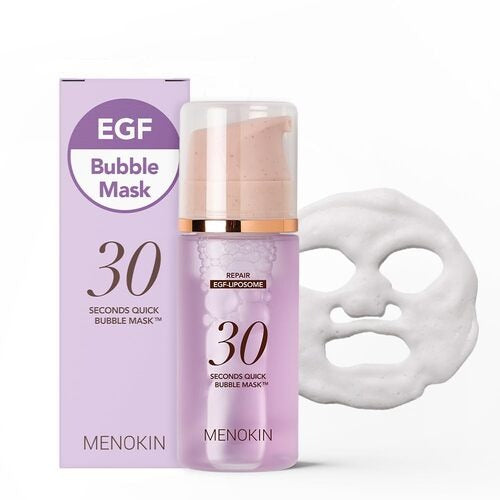 MENOKIN 30 Seconds Quick Bubble Mask 5 Types – Multi-Action Oxygen Foaming Mask