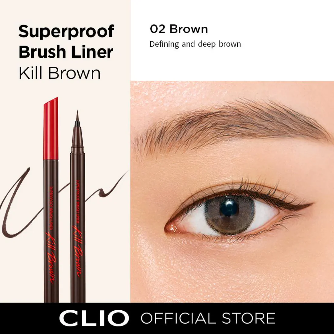 CLIO – Superproof Brush Liner