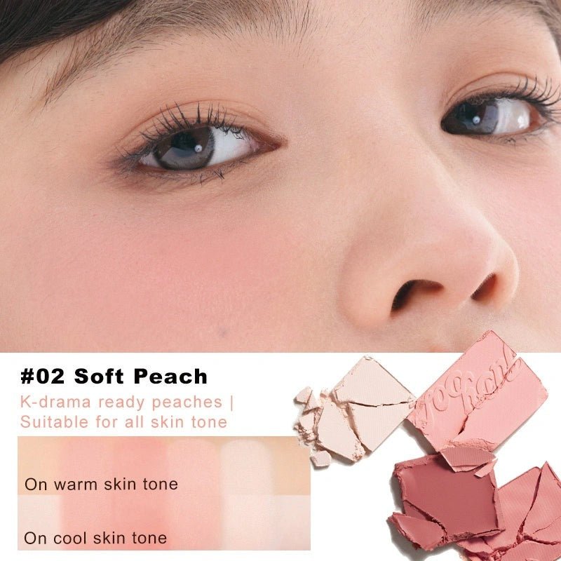 Judydoll Blush and Highlight Palette - RV Cosmetics