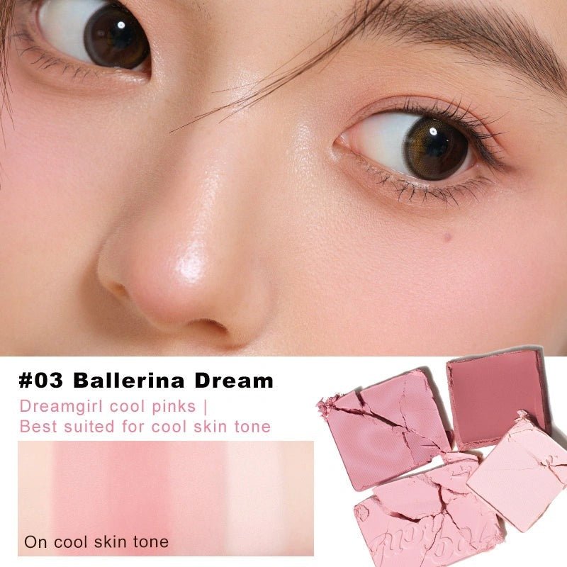 Judydoll Blush and Highlight Palette - RV Cosmetics