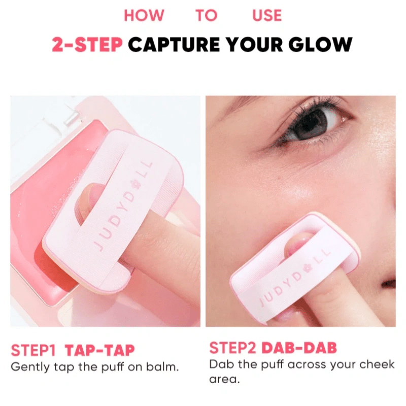 JUDYDOLL Glow Blush Balm - RV Cosmetics