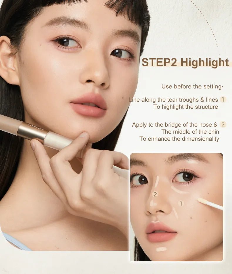 JUDYDOLL Highlighter & Contour Liquid Duo - RV Cosmetics