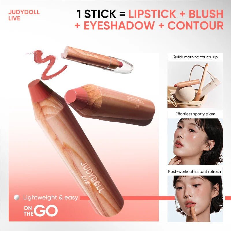 Judydoll Lip & Cheek Butter Balm Pencil – 4.5g - RV Cosmetics