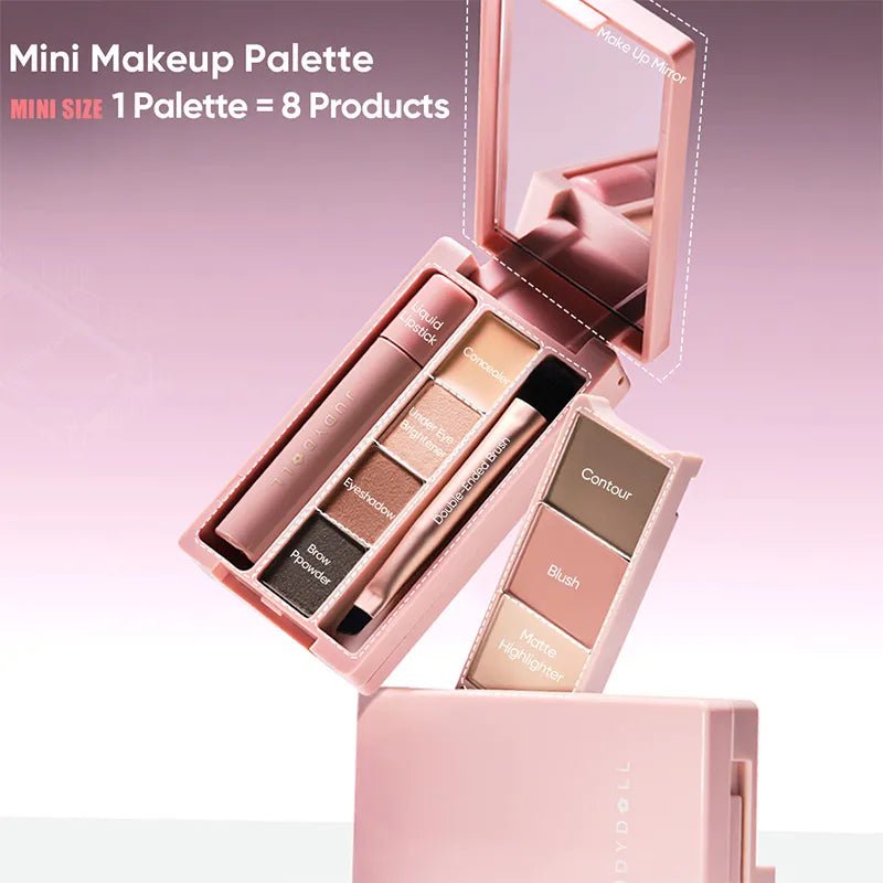 JUDYDOLL Portable Mini Makeup Palette - RV Cosmetics