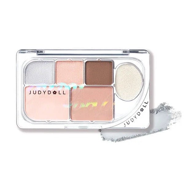 JUDYDOLL「DEW-SHINE」 6-COLOR PALETTE - RV Cosmetics