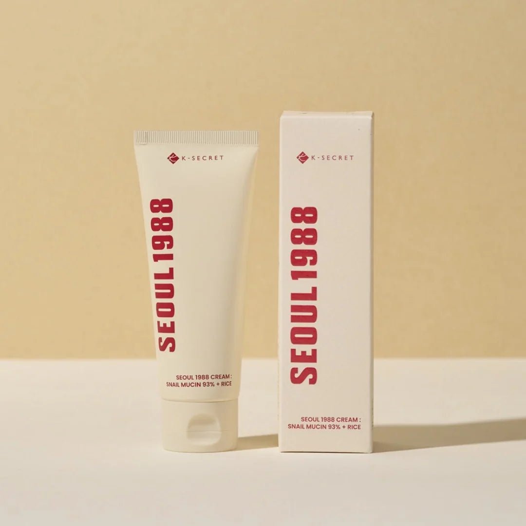 K-SECRET Seoul 1988 Snail Mucin 93% + Rice Cream 100ml - RV Cosmetics