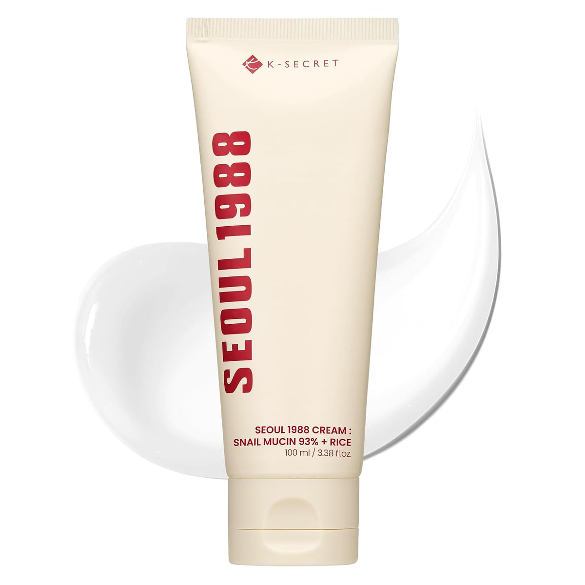 K-SECRET Seoul 1988 Snail Mucin 93% + Rice Cream 100ml - RV Cosmetics