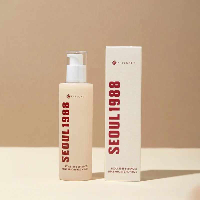K-SECRET Seoul 1988 Snail Mucin 97% + Rice Essence 100ml - RV Cosmetics