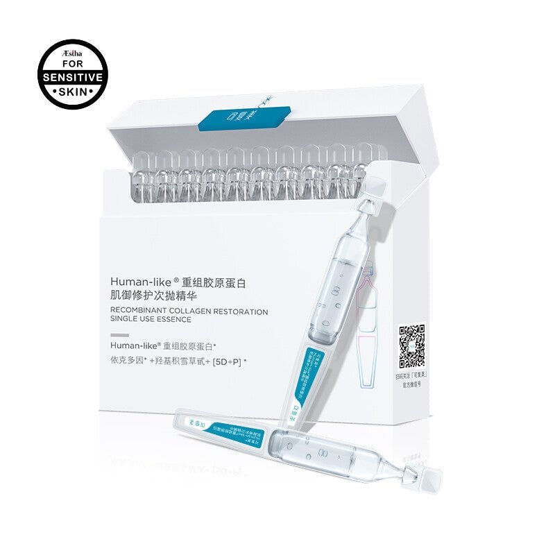 ￲KEFUMEI Recombinant Collagen Restoration Essence (30 Ampules) - sensitive skin - RV Cosmetics