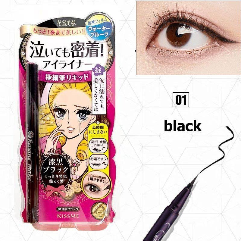 KISS ME – Heroine Make Smooth Liquid Eyeliner Super Keep Waterproof - RV Cosmetics