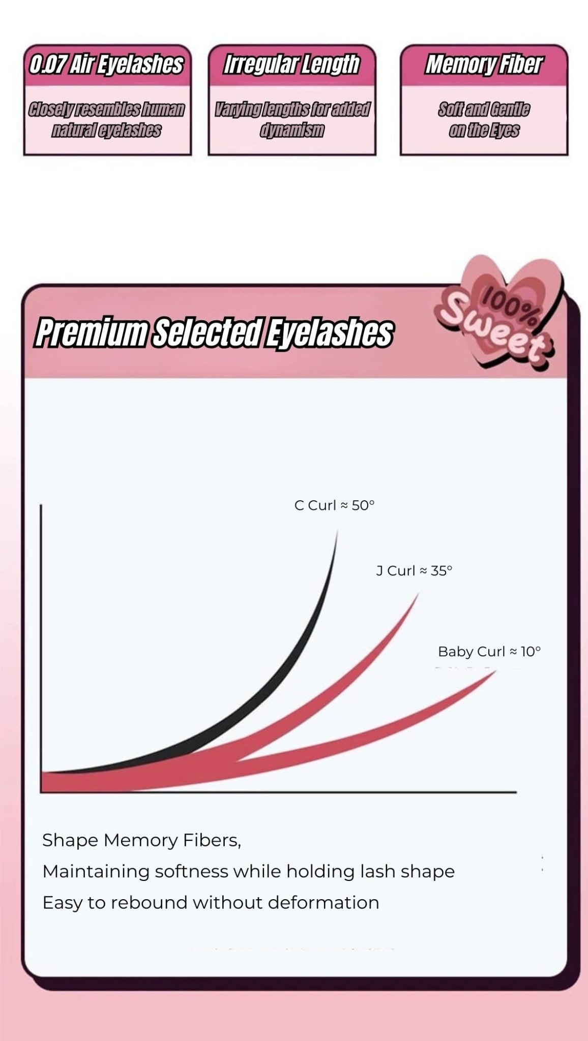LISHU False Eyelashes - RV Cosmetics