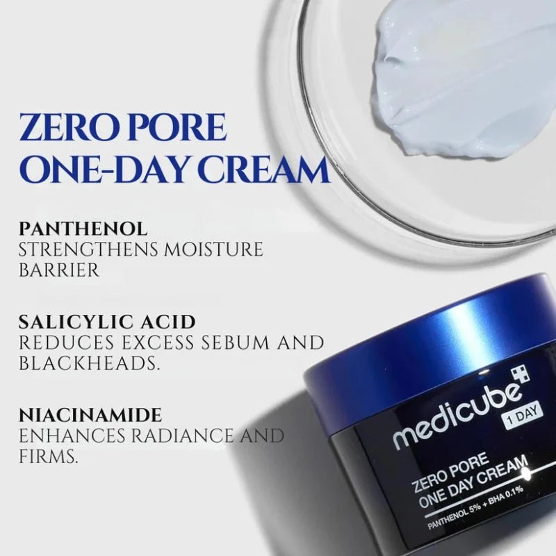 Medicube Zero Pore One-Day Cream 50ml - RV Cosmetics