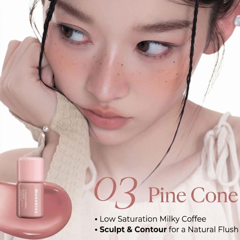 Mooekiss Soft Matte Blush & Highlight Liquid | Natural Glow Liquid Blush - RV Cosmetics