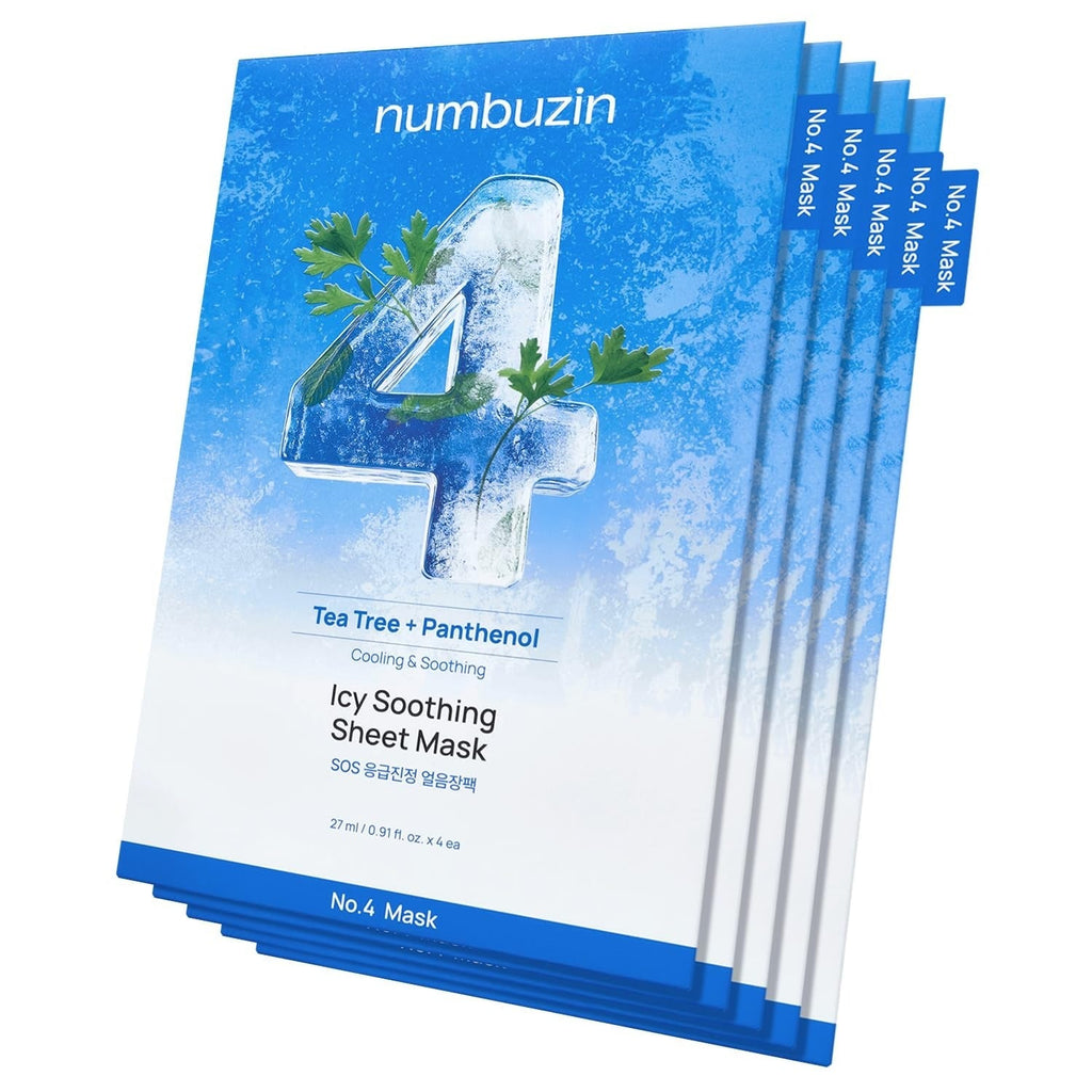 Numbuzin No.4 Icy Soothing Sheet Mask - RV Cosmetics