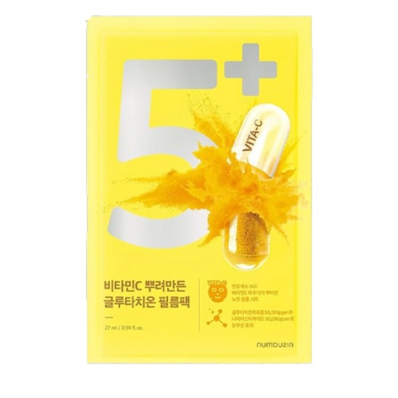 Numbuzin No.5 Vitamin Spotlight Sheet Mask - RV Cosmetics