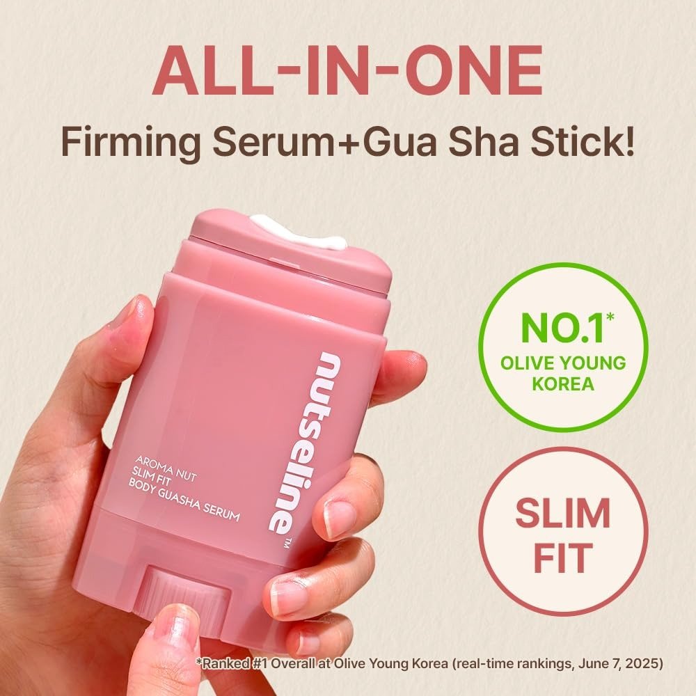 Nutseline Aroma Nut Slim Fit Body Gua Sha Serum 60ml – K-Beauty Body Care Serum - RV Cosmetics
