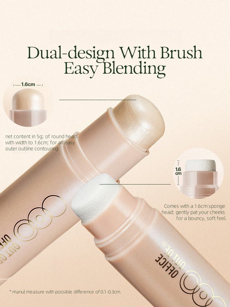 OUT OF OFFICE Contour · Highlight · Blush Glowfix Sculpting Stick - RV Cosmetics