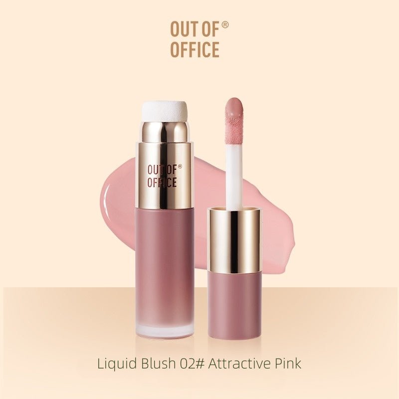 OUT OF OFFICE Lumeglow Multi-Use Liquid Blush - RV Cosmetics