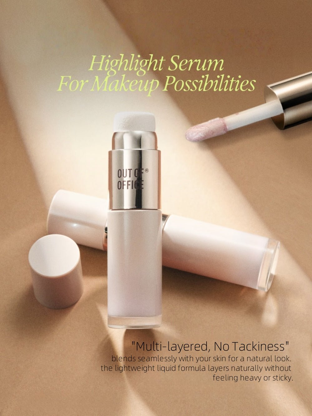 OUT OF OFFICE Lumeglow Multi-Use Liquid Blush - RV Cosmetics