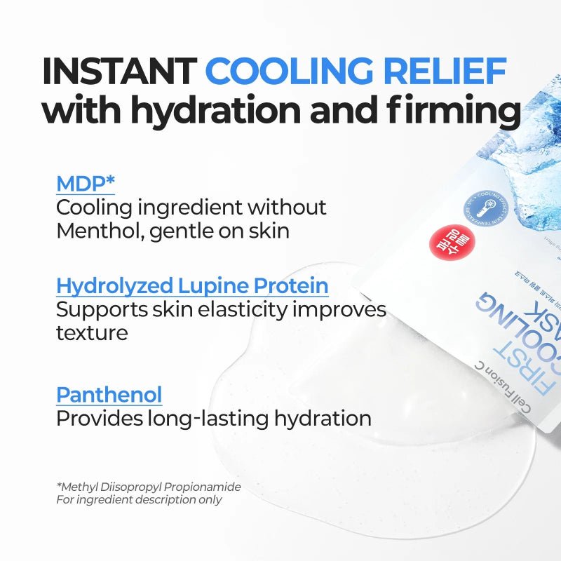 POST ALPHA First Cooling Sheet Mask - RV Cosmetics