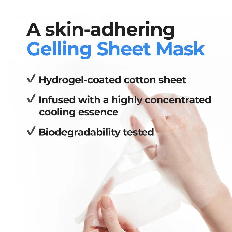 POST ALPHA First Cooling Sheet Mask - RV Cosmetics