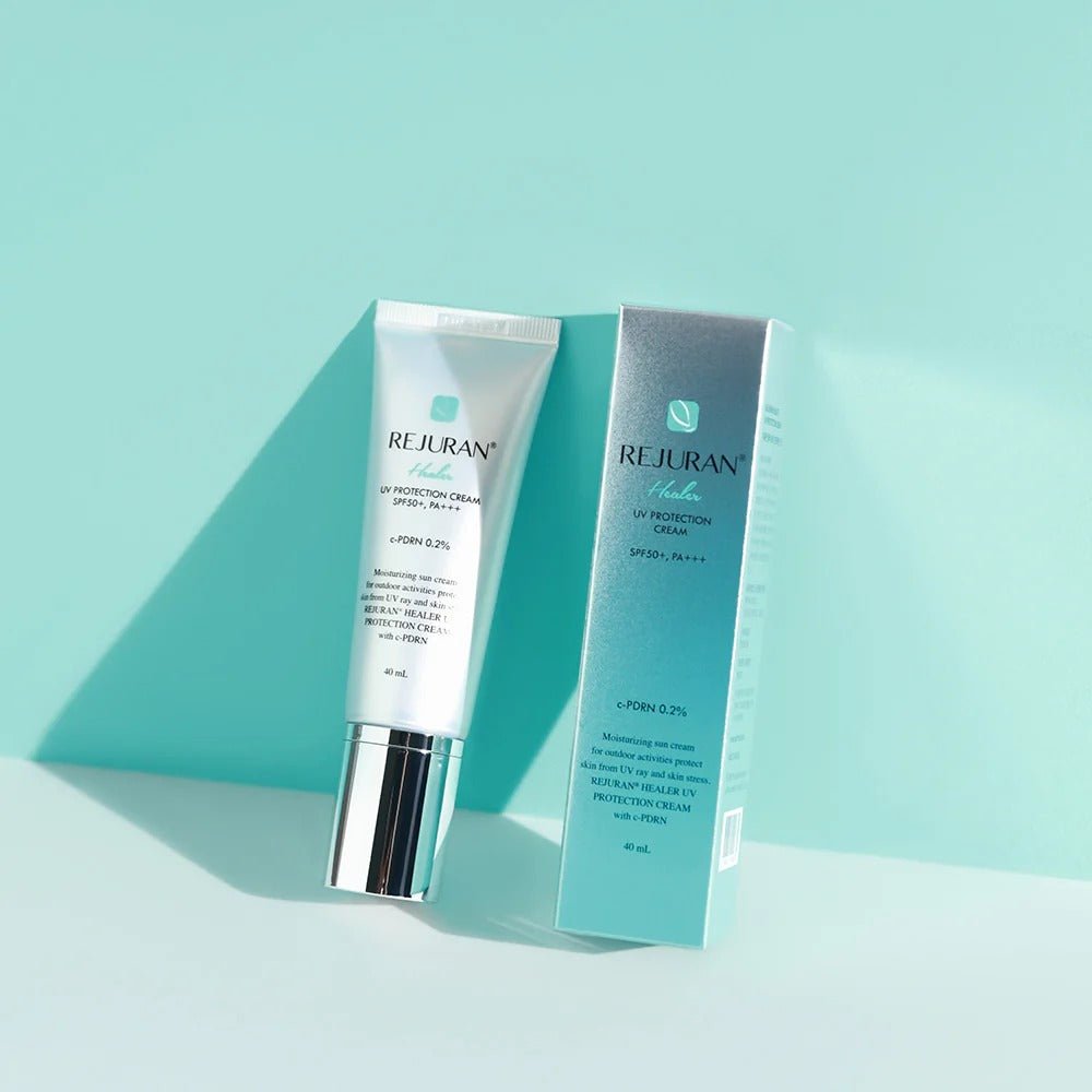 REJURAN Healer UV Protection Cream SPF50+, PA+++ 40ml – Daily Broad-Spectrum Sunscreen - RV Cosmetics