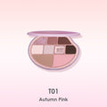 Romantic Beauty Comprehensive 9 Colour Flower Palette - RV Cosmetics