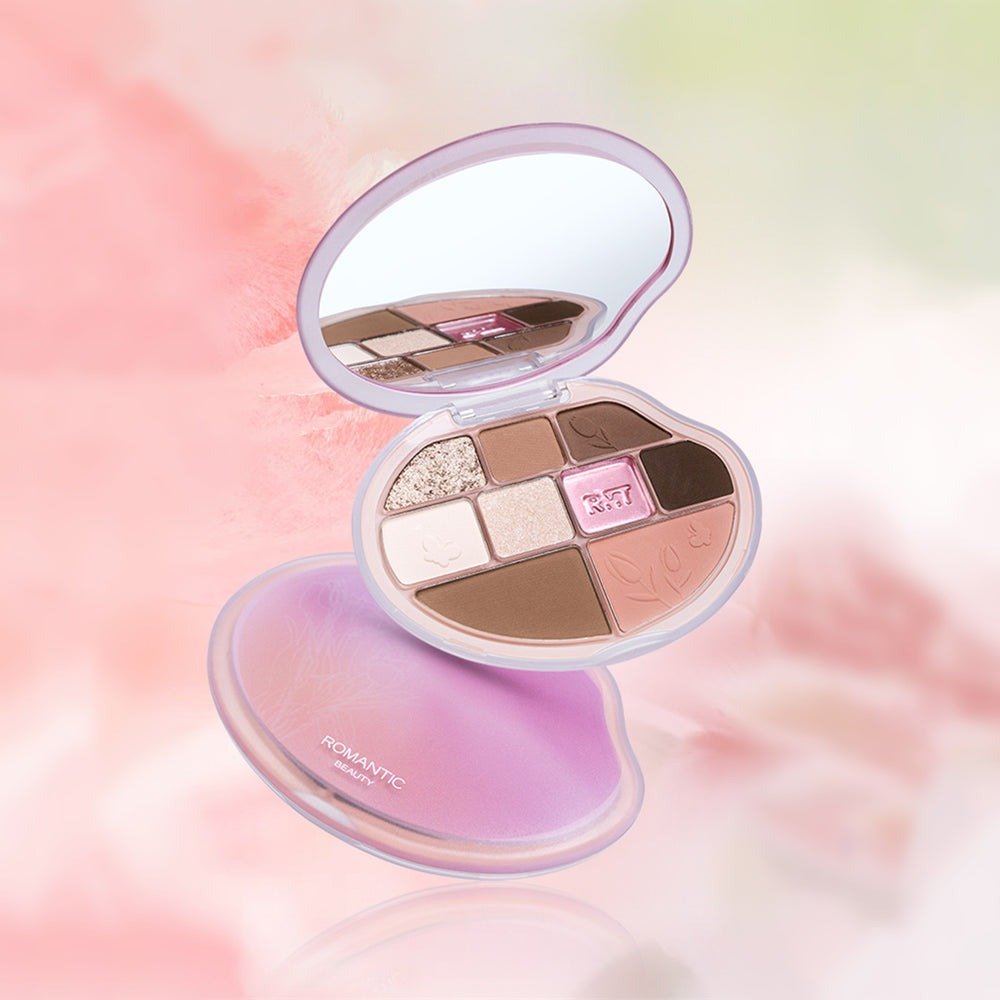 Romantic Beauty Comprehensive 9 Colour Flower Palette - RV Cosmetics