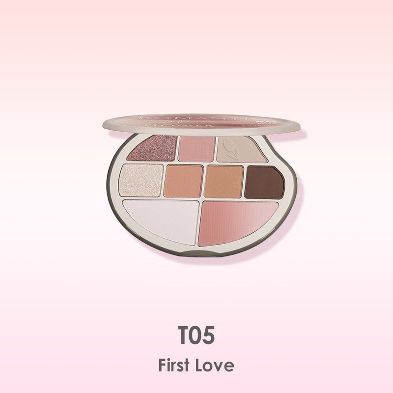 Romantic Beauty Comprehensive 9 Colour Flower Palette - RV Cosmetics