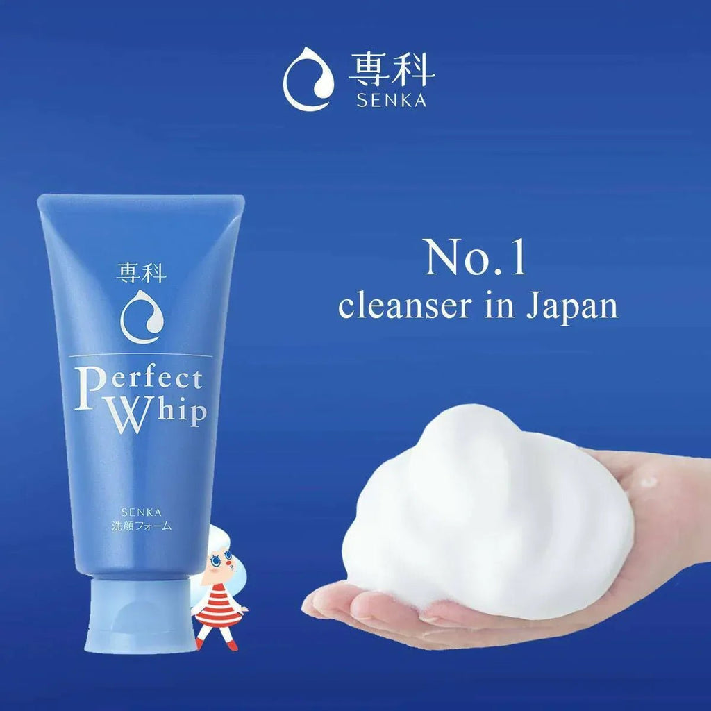 SENKA - Perfect Whip Facial Cleansing Foam 120ml - RV Cosmetics