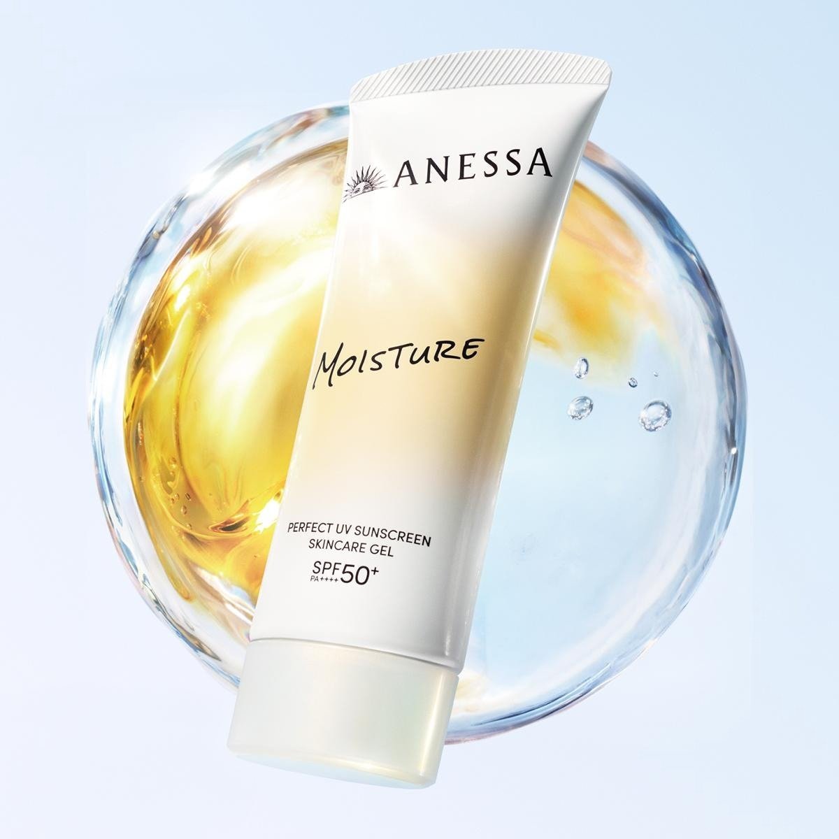 Shiseido ANESSA Perfect UV Sunscreen Skincare Gel N SPF50+ PA++++ 90g – Lightweight Daily Sun Protection - RV Cosmetics