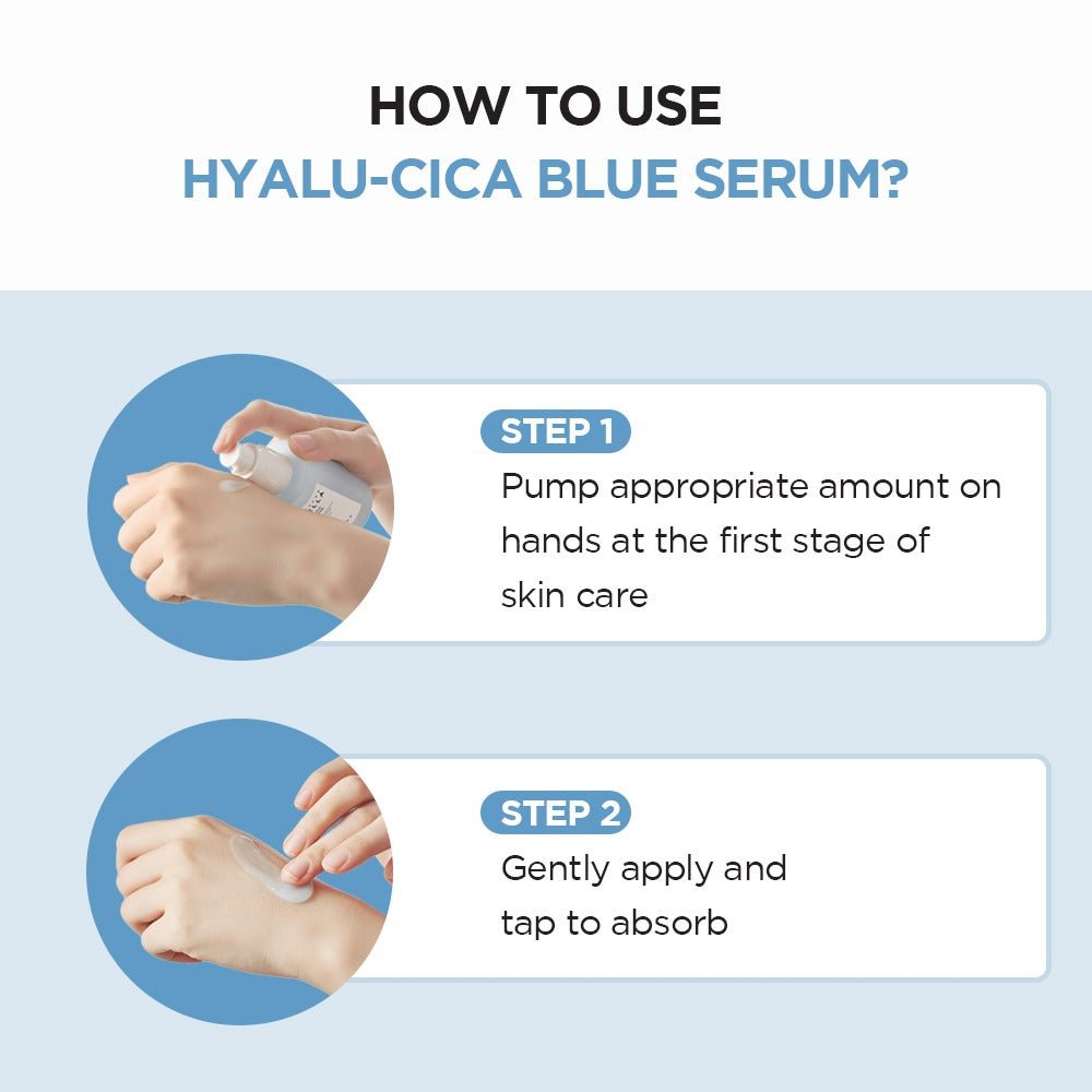 SKIN1004 Madagascar Centella Hyalu-Cica Blue Serum (50ml) - RV Cosmetics